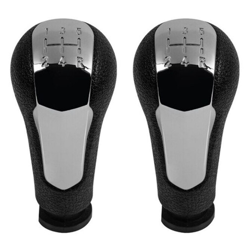 2X 5 Speed Gear Shift Knob Lever Shifter Handle Stick for  Spark 2011-2016 Chrome