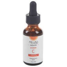 MELAO Natuurlijk Vitamine C Serum voor Gezicht Organisch Anti-Aging Actueel Gezichtsserum, 20% Vitamine C + E 30ML
