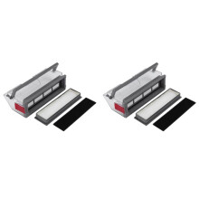 2X Accessoires de Remplacement de BoîTe à PoussièRe pour Aspirateur Robotique  Deebot 950 92 T8 N8 T5 N5