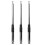 3X Antena de 27 Mhz 9 Polegadas um 51 Polegadas TelescóPicas/Haste Antenas HT para RáDio PortáTil/PortáTil CB com Conector BNC 1