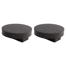 2X Jack Jacking Point Pad Wspornik do Podnoszenia Twarda Guma do UK Rubber Jacking Point Jack Pad Adapter