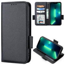 Wallet Case PU Leather Flip Cover with Card Holder Stand Function and Screen Protection for Nokia G300