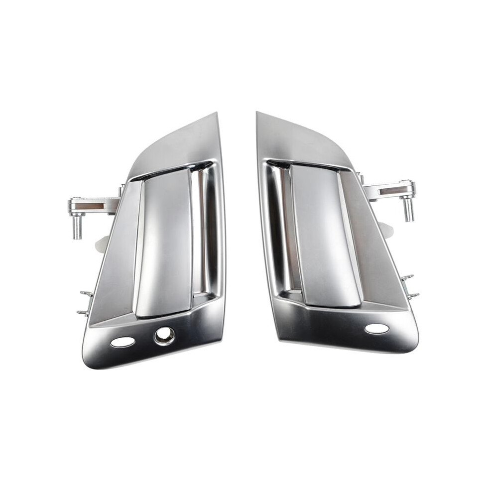 1 Pair Exterior Front Left & Right Side Door Handle Assembly For 370Z 2009-2018 80607-1Ea0b 80606-1Ea0b Light 6034124914558