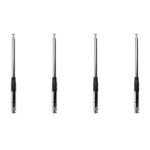 4X 27Mhz Antenna 9-Inch to 51-Inch Telescopic/Rod HT Antennas for CB Handheld/Portable Radio with BNC Connector