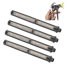 10 pezzi filtro spray a spruzzo senza aria, maglia 60, accessori per vernice ad alta efficienza