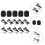 18St Microfoon Met Zwarte Spons Covers En Draadclips Van Ijzer 5