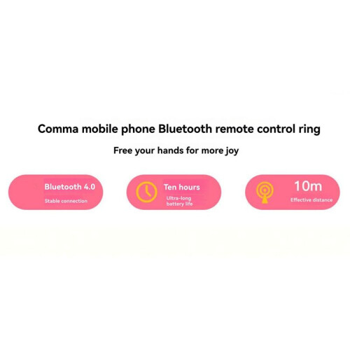 Mobile Phone Remote Control Ring Page Browsing Liker Phone  Fingertip Video Controller Swiper Giving Thumb  C 1