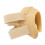 Breathable Thumb Brace Compression Support, Right Hand, Beige S 15