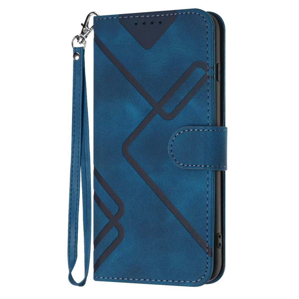 Wallet Case Flip Pu Leather Cover With Rfid Blocking, Magnetic Closure And Stand Function Â Royal For Huawei P10 Lite Blue 9330225780601