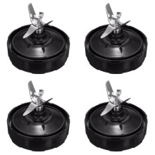 4X 7 Ailettes MéLangeur Lame Partie Presse-Agrumes MéLangeur Assemblage de Rechange Remplacement pour Nutri Pro Auto-IQ Porte-Couteau