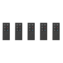 5X TéLéCommande de Rechange AM04 AM05 pour ModèLes de Radiateur Soufflant AM04 AM05 (Noir)