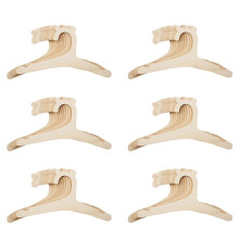 60 StüCk Baby Kreative KleiderbüGel Rack Baby Holz KleiderbüGel Home MäDchen Prinzessin Zimmer Kinderzimmer Dekor für Kinder Vorhanden