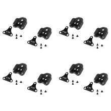 8x Bicicletta Blocco Pedale Adattatore Strada Convertire MTB Pedale SPD  Tacchetto Copertura Adattatore Doppio Uso Tacchetti Accessori