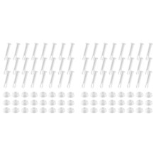 48Pcs Plastic Pool Joint Pins & Rubber Seals for Above Ground Round Frame Swimming Pool Parts 28270-28273(2.36In)