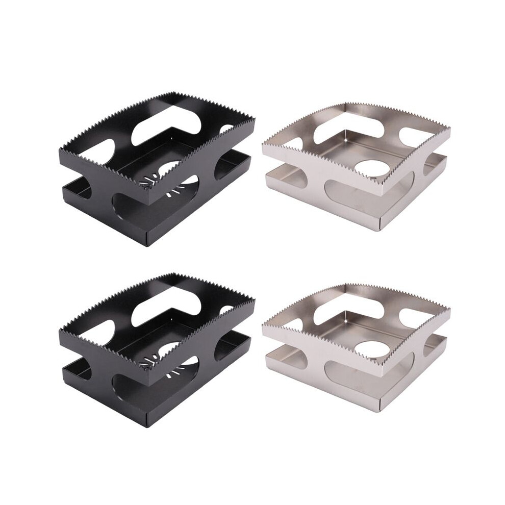 4 Pcs Square Slot Cutter For Electrical Box Drywall Outlet Cutout Tool Oscillating Square Blade For Drywall, Metal, Wood 4713108664666