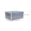 2Pcs Transparent Footwear Box Grey Plastic Shoe Storage Container 2