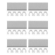 (120 Pack) Pen Tips/Nibs for 2 Stylus Pen Replacement Soft Nibs/Tips Black