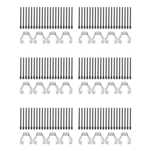 (120 Pack)  Pen Tips/Nibs for  2 Stylus Pen Replacement Soft Nibs/Tips Black 1