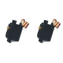 2X Servo da Engrenagem Do Metal de 5 Fios para 12428 12423 12427 1/12 AcessóRios Das PeçAs da AtualizaçãO Do Carro RC