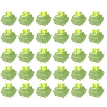V3  Lubed Silent V3 Switches Mechanical Keyboard Linear Tactile 5Pin Hot Swap PA66 Pre Lubed POM Green Lemon Shaft