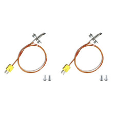 2X Piezas de Repuesto del Kit de Sonda Termopar KIT0422 para Parrilla de LeñA Serie D2 PRO 575/780 y Parrilla de LeñA Ironwood 650/885
