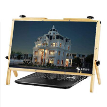 3D AntiBlue Light Laptop Screen Magnifier with Foldable Stand for Movies and Work