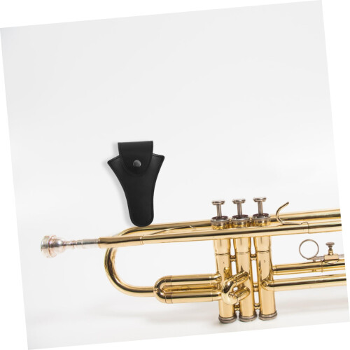 Leather Trumpet Case Protective Cowhide Design Compact Storage Bag for Single Trumpet 2