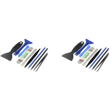 Professional Safe Opening Pry Tool Repair Kit with Non-Abrasive Anti-Static Tweezers(Pry Opening Kit Set2)