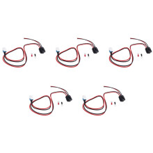 5X Radio Power Cord Cable for FT-450 FT-991 TS-480 IC-7000 IC-7600