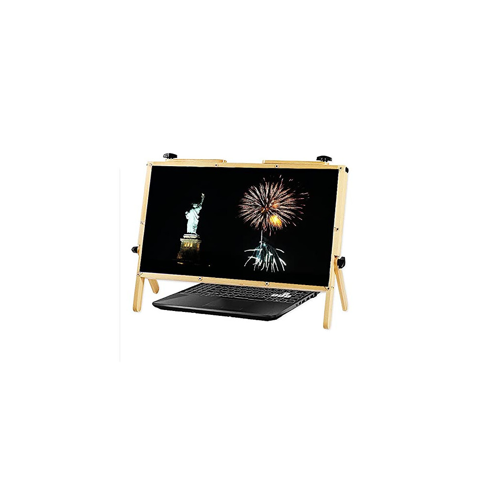 Ultraclear Laptop Screen Magnifier And Phone Screen Amplifier, Foldable Holder For Desktop Viewing 9092120933222