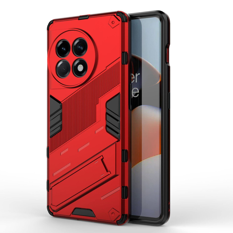 Case For Oneplus 11 Militarygrade Drop Protection Duallayer Shockproof Armor With Kickstand 5G 6.7 Inch Red 9092120933666