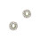 August Peridot Birthstone Stud Earrings 1