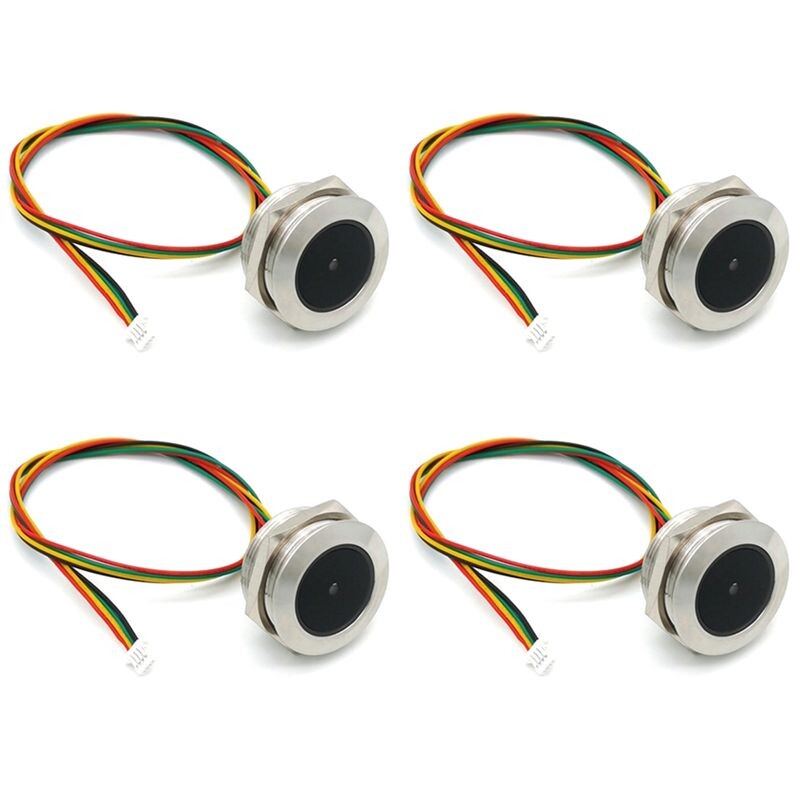 4X GM60 UART Edelstahl Kontrollierte Ringanzeige 1D/QR/2D Barcode ...