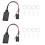 2X Car 6000Cd Wireless  Module Music Adapter Aux Audio Cable for  Focus Mondeo 1