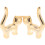 1Set Goldfarbener Keramik Katzen Ringhalter Schmuck Organizer Deko 10