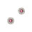 February Amethyst Birthstone Stud Earrings 1