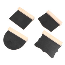 Mini Wooden Double-Sided Chalkboard Signs for Home, Wedding & Event Decor