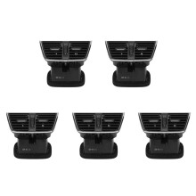 5X Wylot Deski Rozdzielczej Samochodu Kratka Wentylacyjna Pokrywa Tapicerka dla Octavia 3 Mk3 A7 2013-2020 5E0819203