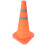 Orangefarbener Straßenkegel Mit Stabilem Stand 6
