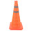 Orangefarbener Straßenkegel Mit Stabilem Stand 8
