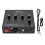 Microphone Preamp Boost + 48V Power Supply, Aluminum, Black 2