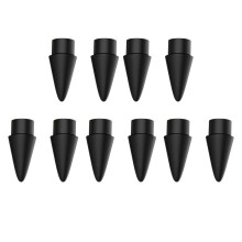 10 Pack Replacement Tip for Pencil Nibs for Pencil 1St & 2Nd Generation (Black)