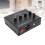 Microphone Preamp Boost + 48V Power Supply, Aluminum, Black 10