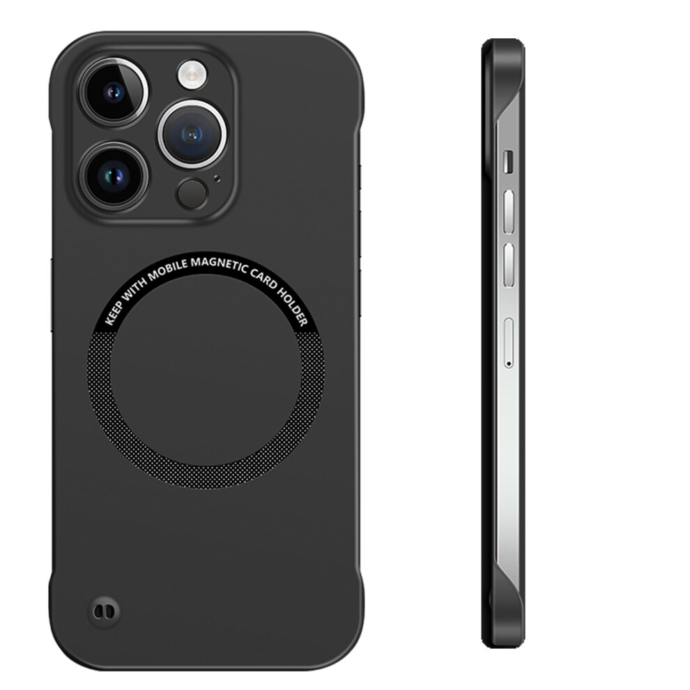 Magnetic Slim Fit Shockproof Case For Xiaomi Poco F5 5G And Redmi Note 12 Turbo 5G Black 9771547305118