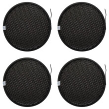 4X Photo Studio 16.8Cm 60 Degree Honeycomb Grid for 7 Inch Standard Reflector Diffuser Lamp Shade Dish