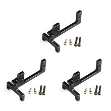 3X Suporte de Engrenagem de DireçãO de MudançA de Caixa de Marcha Servo Montagem para 1/14 RC CaminhãO Reboque Carro DIY