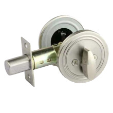 Iron Single Cylinder Round Deadbolt Lock 20x20x15cm Durable Security