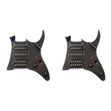 2X Guitar Pickup Wired Flat Pickguard Pickup Hsh Electric Guitar Pickup