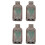4X USB PC da 3,5 mm per Cuffie Audio Stereo con Microfono per Cuffia Stereo 3D 1