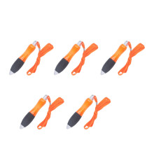 5 stylos à bille en plastique gros, lourds, à prise en main large, usage quotidien